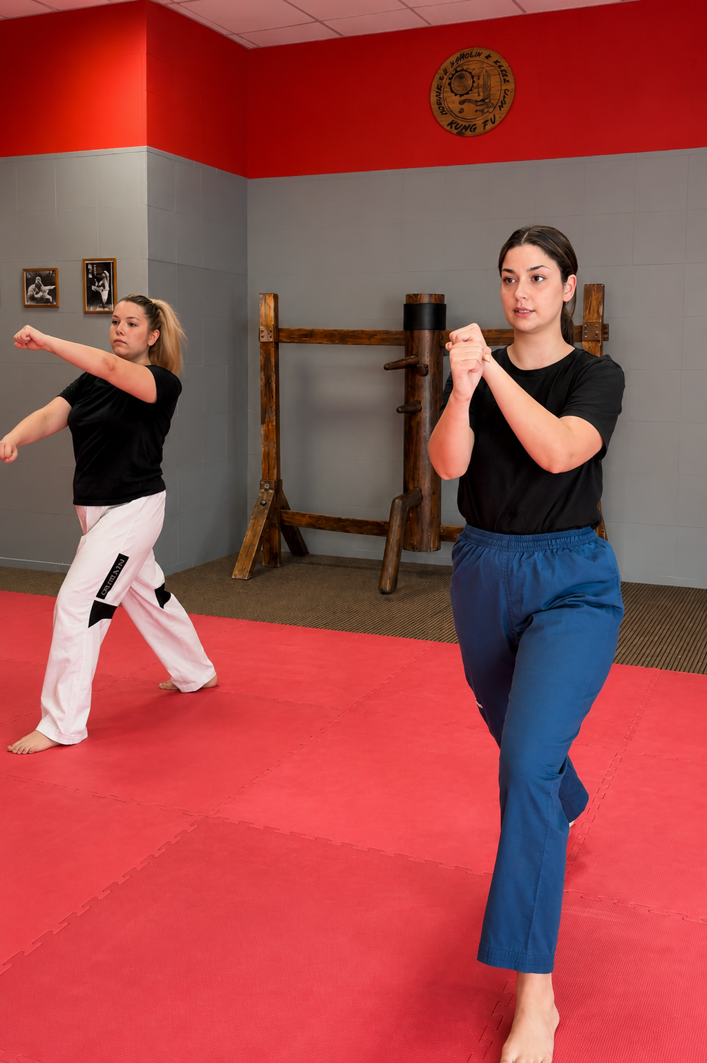 Στιγμή από προπόνηση Taekwondo